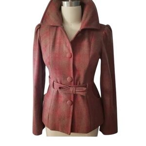Women's Plaid Coat